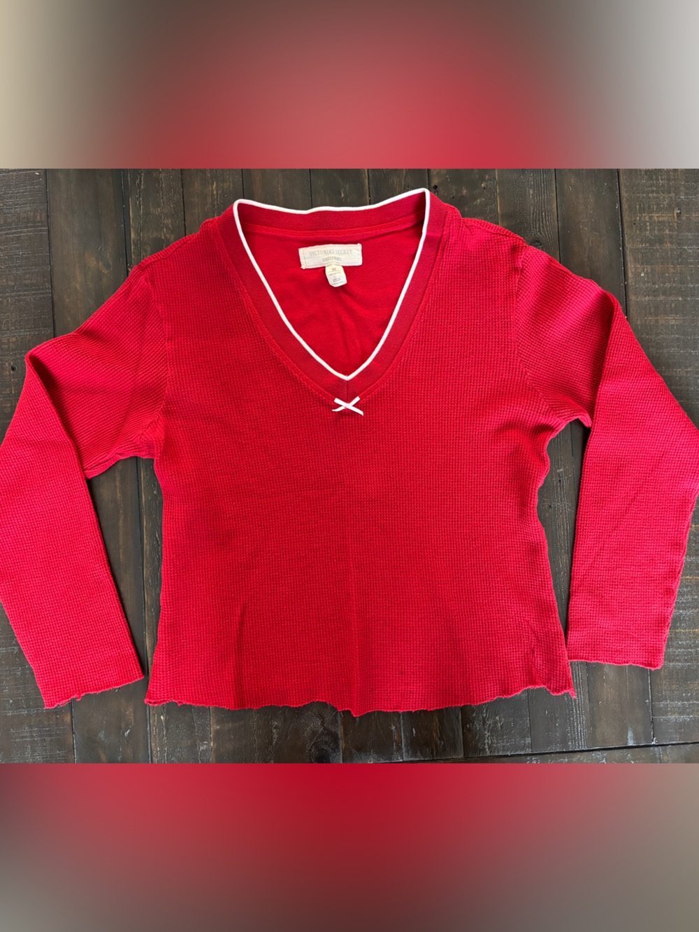 Victoria’s Secret Red Long Sleeve